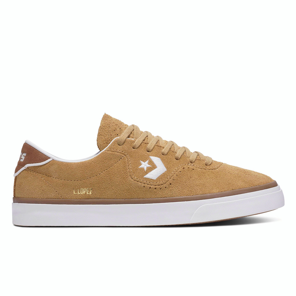 Converse Cons Louie Lopez Pro Ox Suede Toadstool Tan Dark