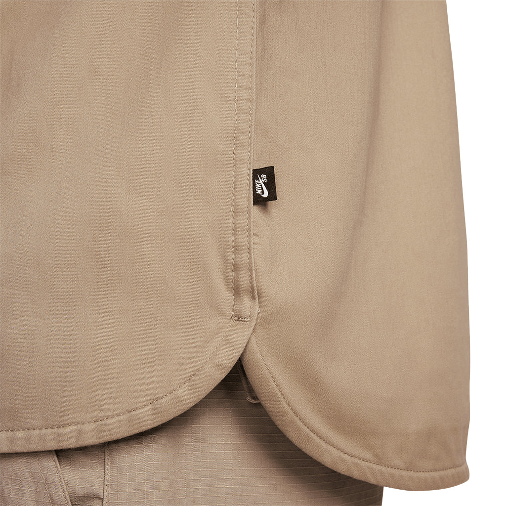 Nike SB Tanglin Woven Skate Button-Up Long-SleeveTop