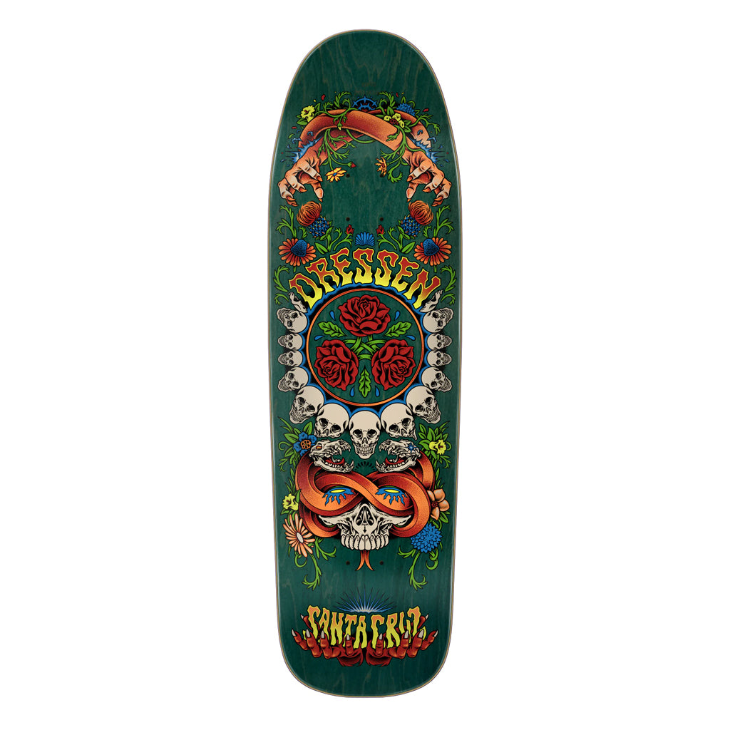 Santa Cruz Dressen Rose Crew Three Deck 9.31