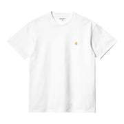 Carhartt WIP Chase Tee-shirt White Gold