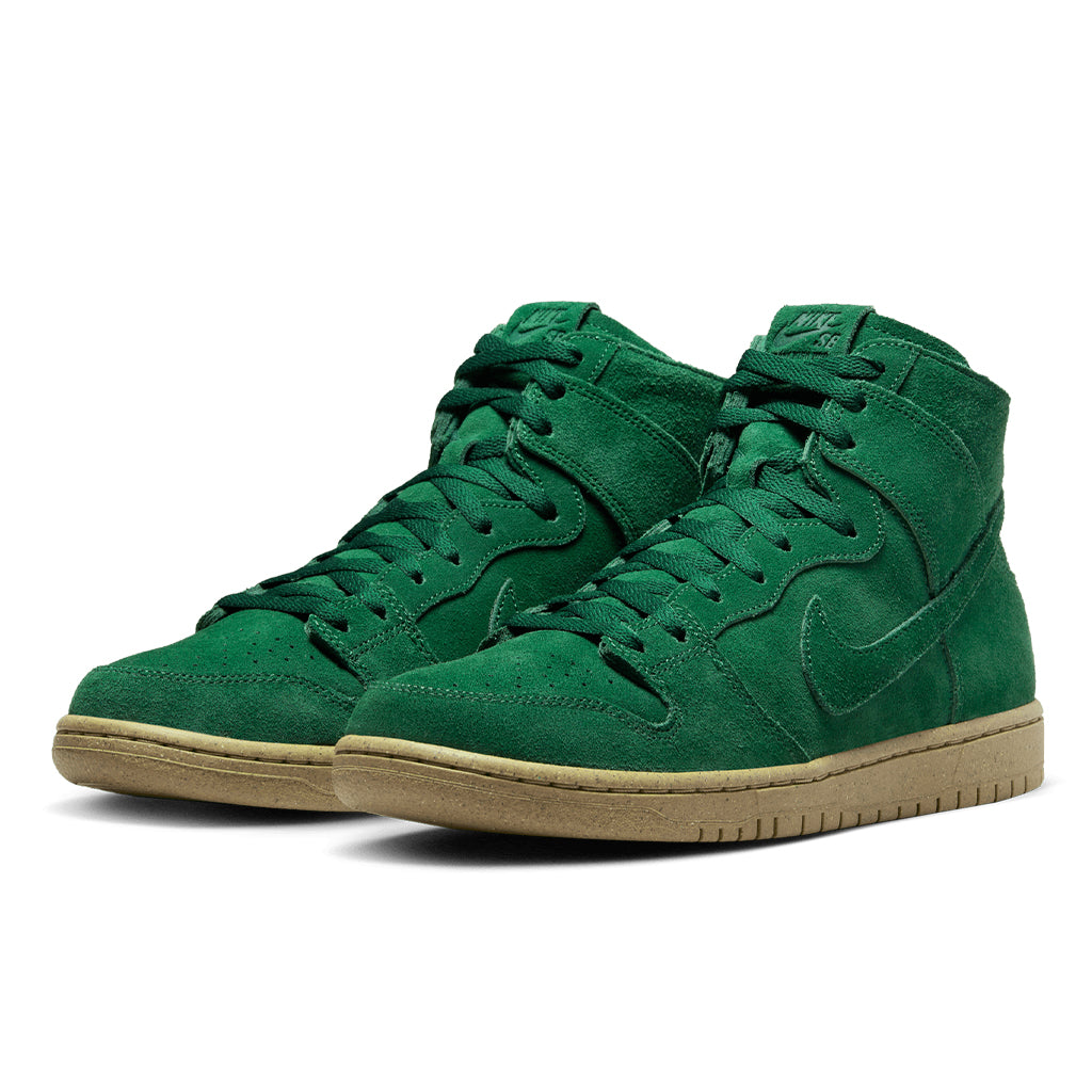 Nike sb dunks high green Clearance